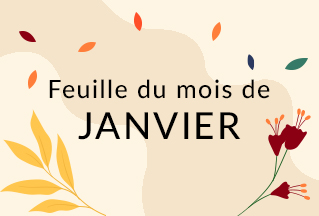 Janvier 2025 – Feuille du mois