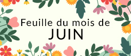 Juin 2026 – Feuille du mois