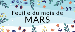 Mars 2026 – Feuille du mois