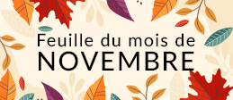 Novembre 2026 – Feuille du mois